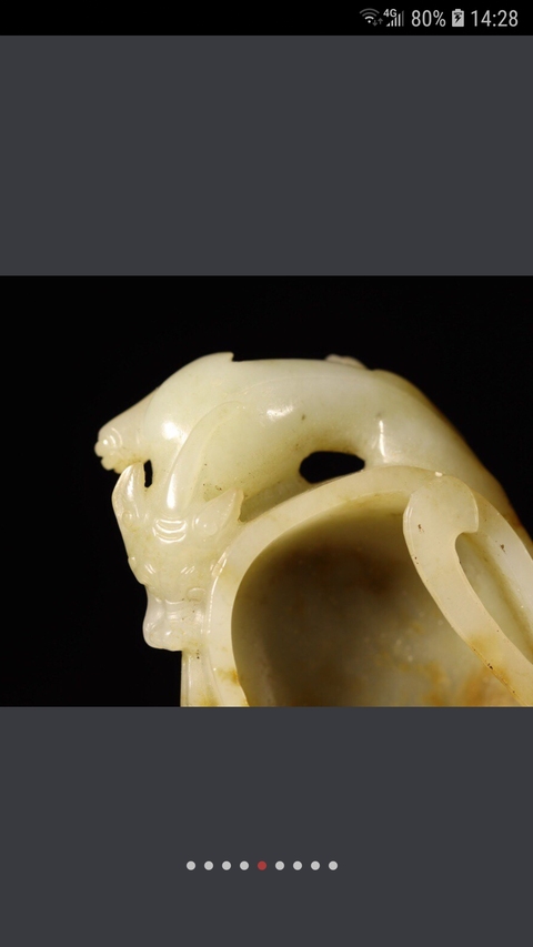 古玩玉器和田玉雕件拍賣，當(dāng)前價格8000元