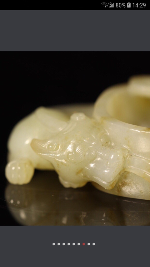 古玩玉器和田玉雕件拍賣，當(dāng)前價格8000元