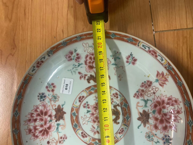 古玩陶瓷粉彩盤一對拍賣，當前價格8000元