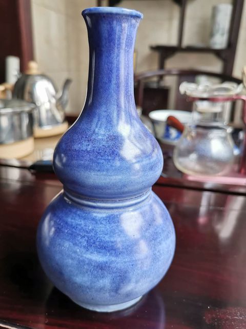 古玩陶瓷葫蘆瓶拍賣，當前價格3000元