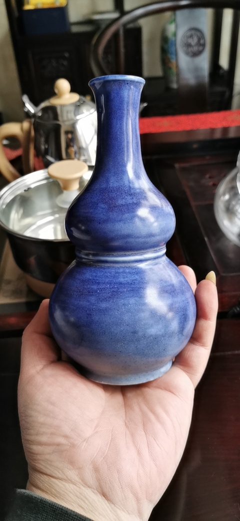 古玩陶瓷葫蘆瓶拍賣，當前價格3000元