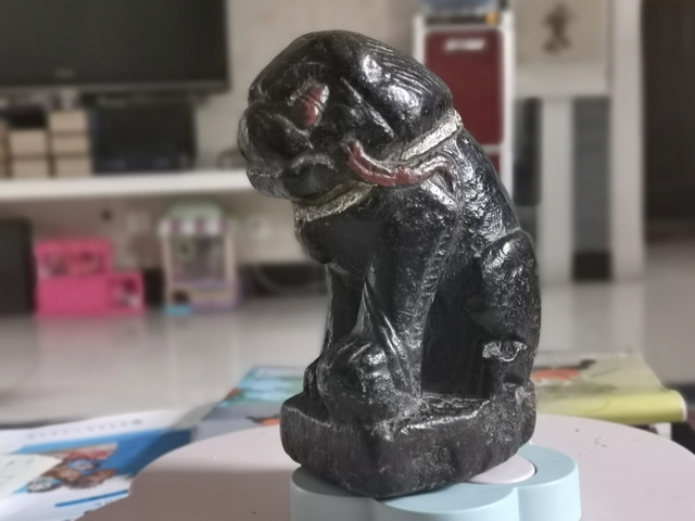 古玩雜項石獅拍賣，當前價格4000元