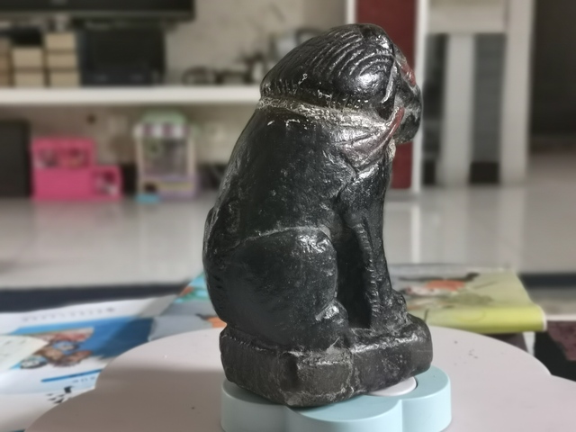 古玩雜項石獅拍賣，當前價格4000元