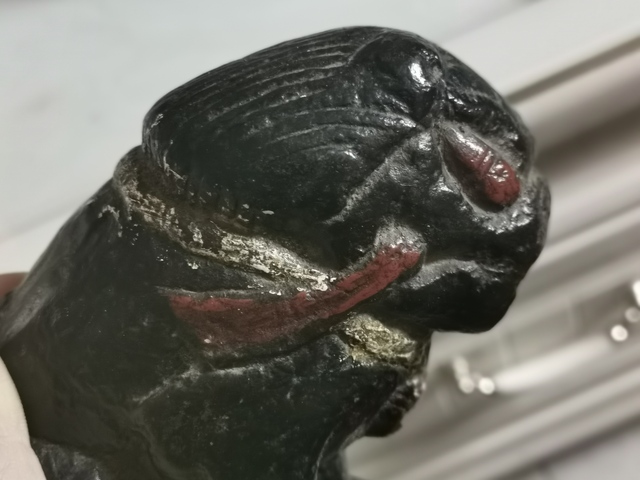 古玩雜項石獅拍賣，當前價格4000元