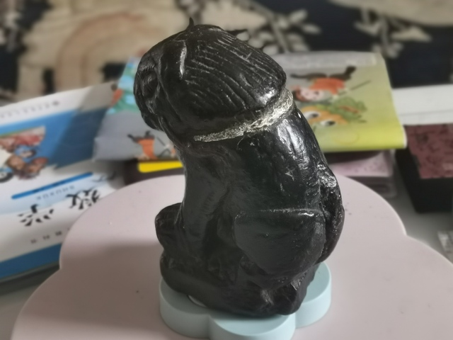 古玩雜項石獅拍賣，當前價格4000元