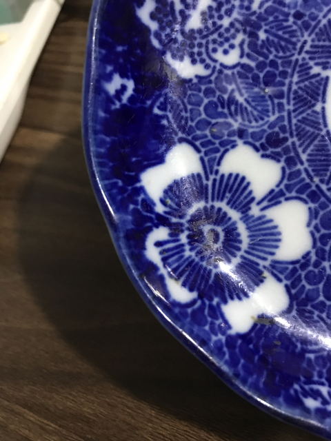 古玩陶瓷青花盤拍賣，當前價格9000元