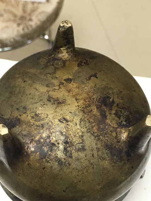 古玩銅器香爐拍賣，當前價格2000元