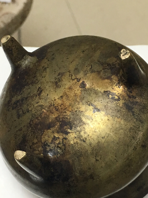 古玩銅器香爐拍賣，當前價格2000元