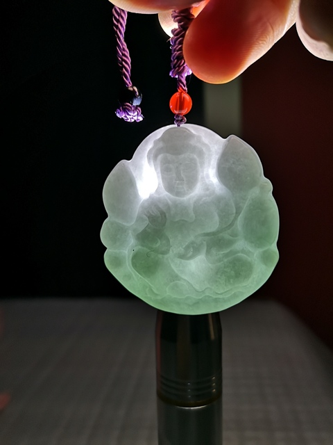 古玩玉器觀音拍賣,當(dāng)前價格450元