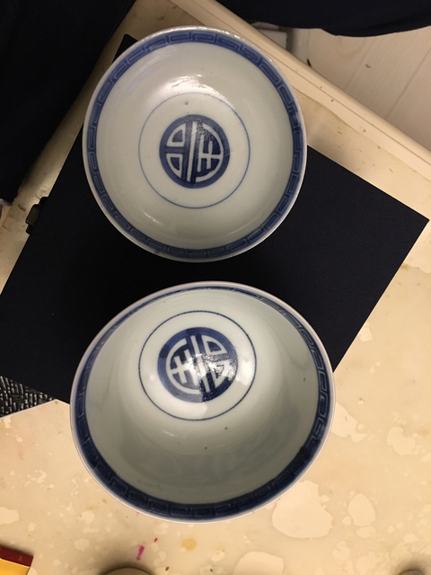 古玩陶瓷青花蓋碗拍賣，當前價格4890元