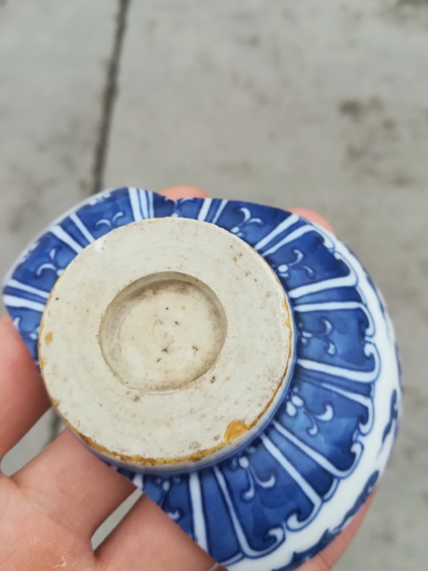 古玩陶瓷玉璧底青花碗標本拍賣，當前價格11800元