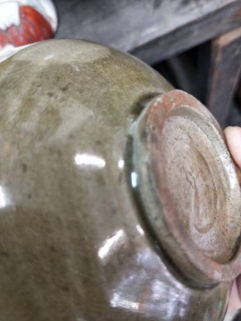 古玩陶瓷青瓷蓖劃花卉紋碗拍賣，當前價格9900元