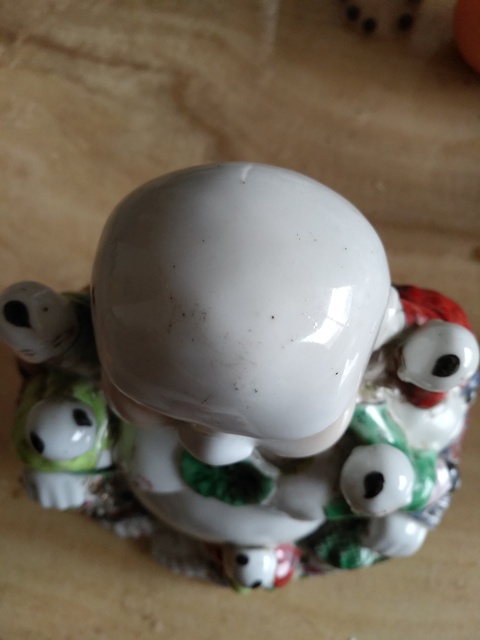 古玩陶瓷粉彩佛拍賣，當前價格8700元