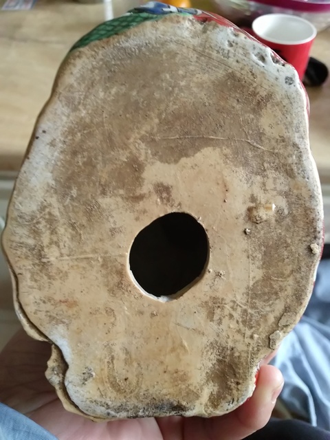 古玩陶瓷粉彩佛拍賣，當前價格8700元