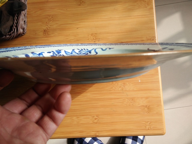 古玩陶瓷青花盤拍賣，當(dāng)前價(jià)格13900元