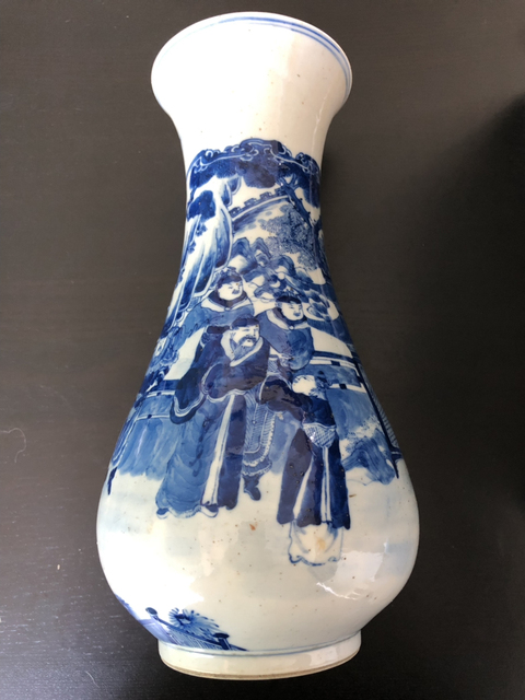 古玩陶瓷琵琶瓶拍賣，當前價格18900元