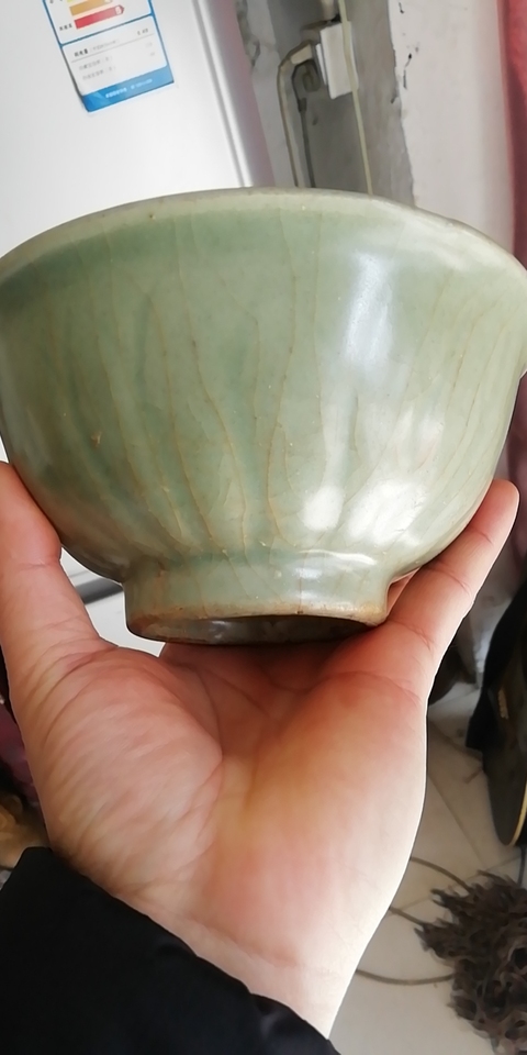 古玩陶瓷龍泉碗拍賣，當前價格15800元