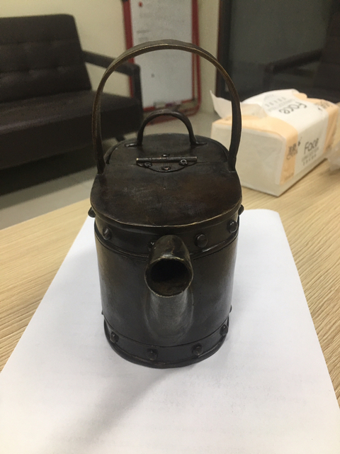 古玩銅器銅盒拍賣，當前價格14800元