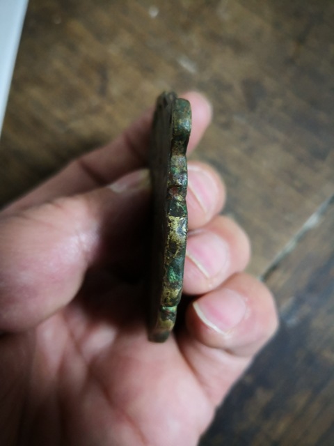 古玩錢幣銅飾拍賣，當(dāng)前價(jià)格3500元