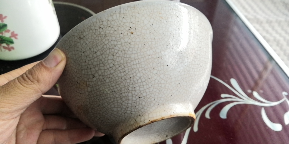 古玩陶瓷哥釉碗拍賣，當(dāng)前價(jià)格2800元