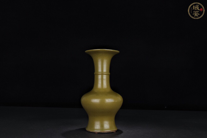 古玩陶瓷茶葉末釉撇口瓶拍賣，當前價格2500元