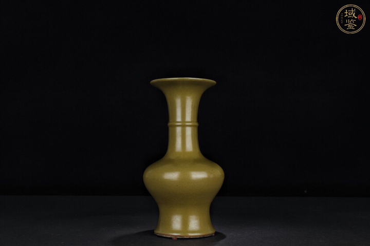 古玩陶瓷茶葉末釉撇口瓶拍賣，當前價格2500元