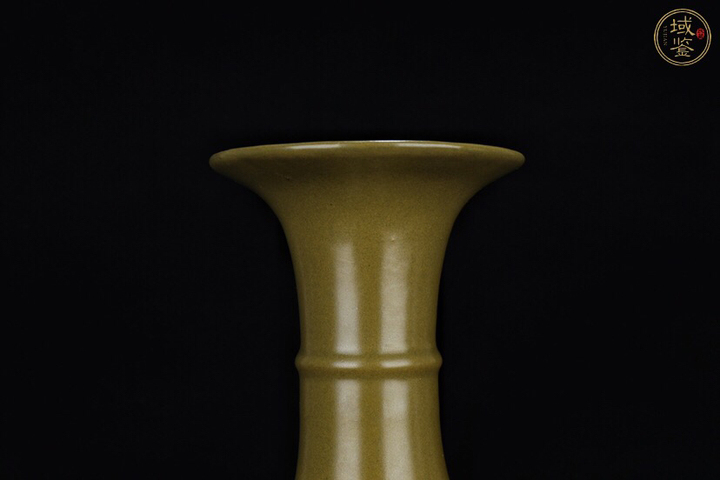 古玩陶瓷茶葉末釉撇口瓶拍賣，當前價格2500元