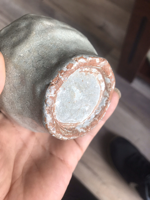 古玩陶瓷青釉罐拍賣，當(dāng)前價(jià)格8900元