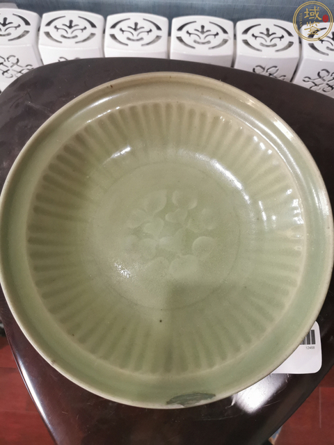 古玩陶瓷龍泉盤拍賣，當前價格10700元