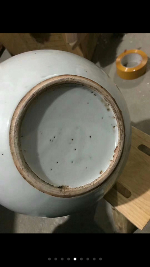 古玩陶瓷粉彩罐拍賣，當前價格6500元