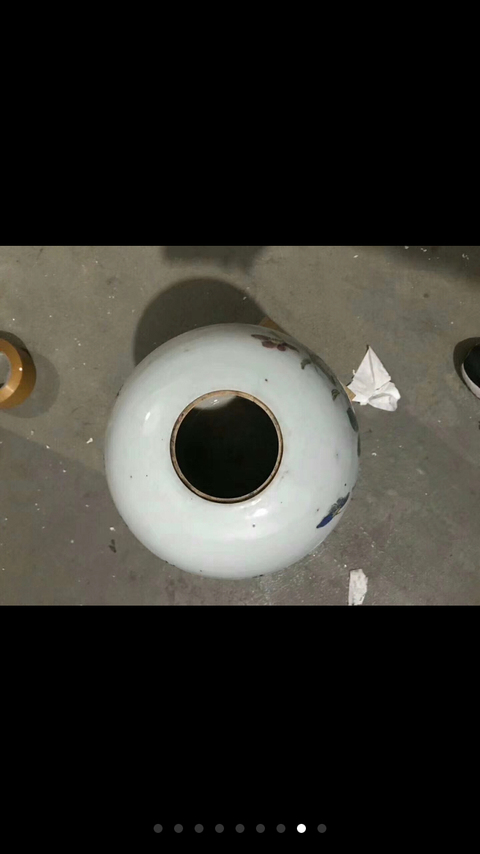 古玩陶瓷粉彩罐拍賣，當前價格6500元