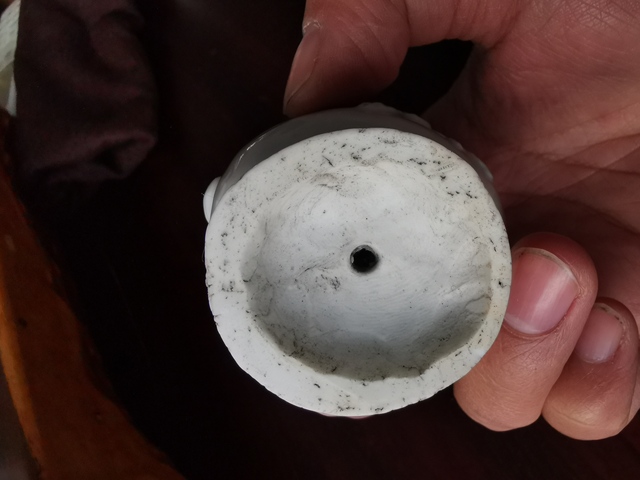 古玩陶瓷白釉印?；ɑ芗y倒流壺拍賣，當前價格7800元