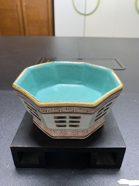 古玩陶瓷八卦碗拍賣，當前價格12000元