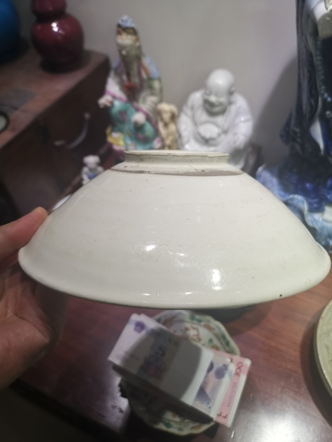 古玩陶瓷白瓷碗拍賣，當前價格9800元