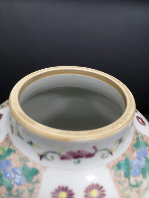 古玩陶瓷博古圖蓋罐拍賣，當前價格8900元