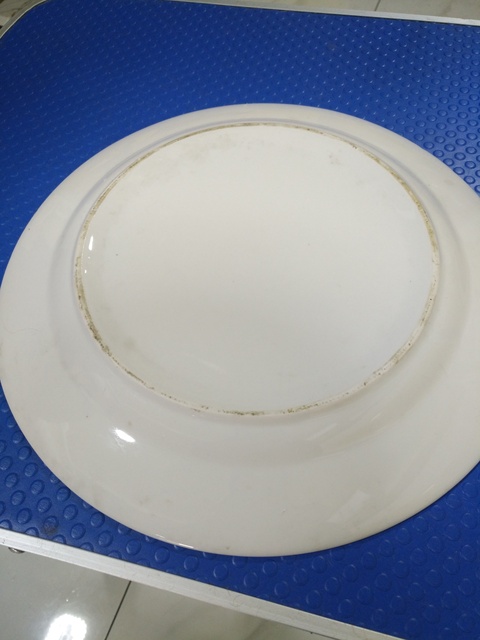 古玩陶瓷粉彩大盤拍賣，當前價格10500元