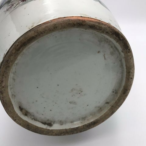 古玩陶瓷粉彩孟母三遷人物故事紋大瓶拍賣，當(dāng)前價格21800元