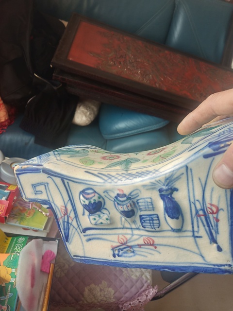 古玩陶瓷磁州窯瓷枕拍賣，當前價格9890元