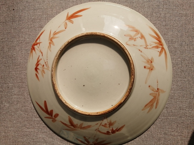 古玩陶瓷清光緒 ?粉彩仕女百子圖盤拍賣，當前價格13890元