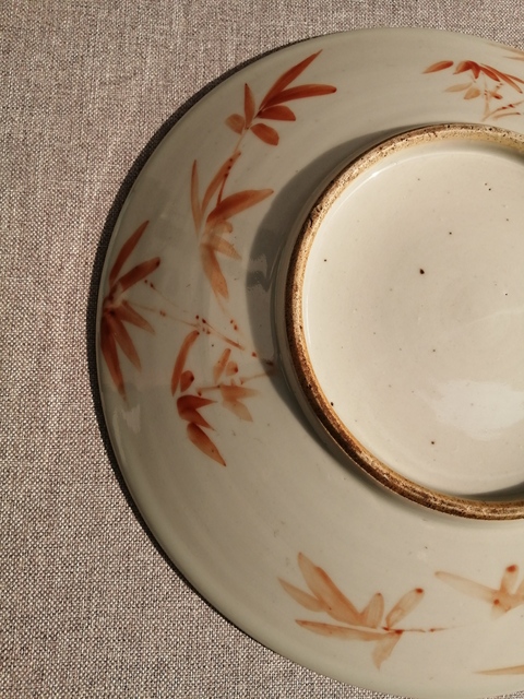 古玩陶瓷清光緒 ?粉彩仕女百子圖盤拍賣，當前價格13890元