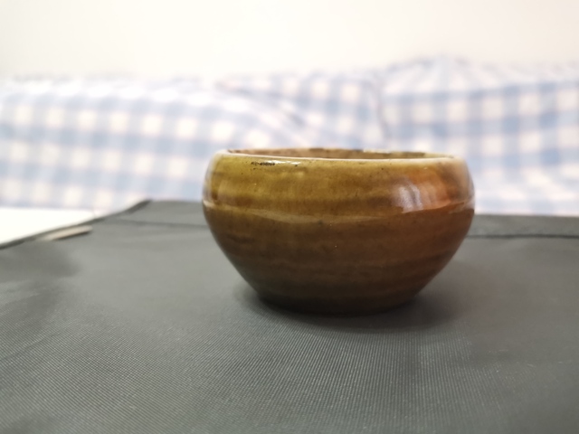 古玩陶瓷醬釉缽拍賣(mài)，當(dāng)前價(jià)格14800元