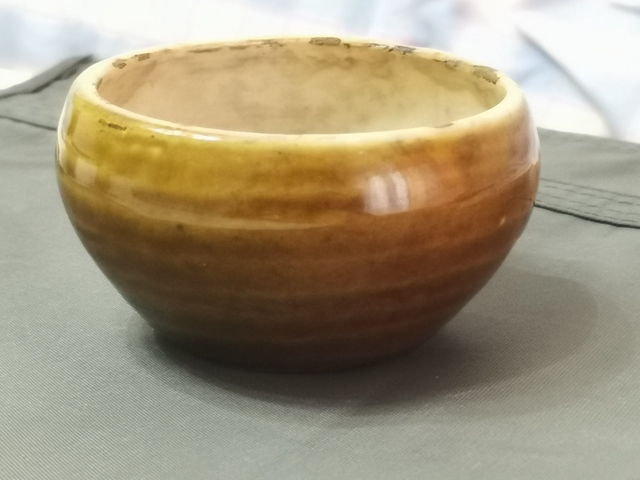 古玩陶瓷醬釉缽拍賣(mài)，當(dāng)前價(jià)格14800元