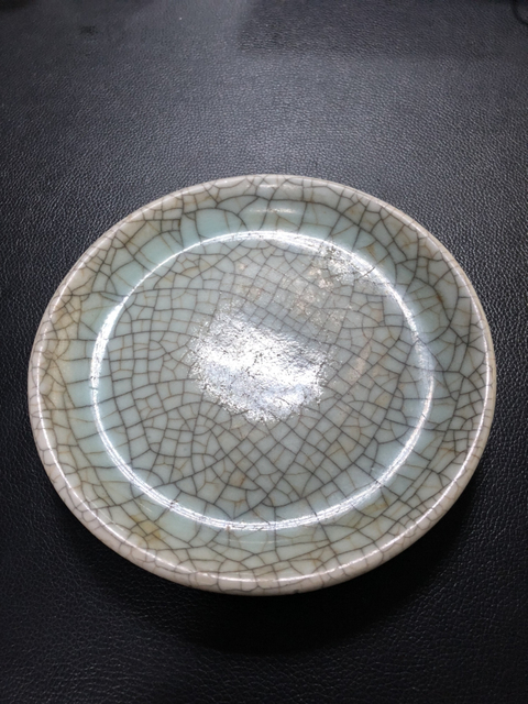 古玩陶瓷哥釉盤拍賣，當前價格16800元