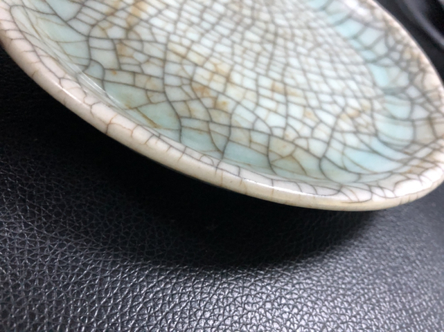 古玩陶瓷哥釉盤拍賣，當前價格16800元