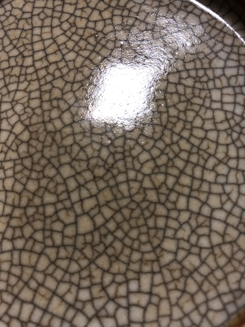 古玩陶瓷哥釉盤拍賣，當前價格16800元