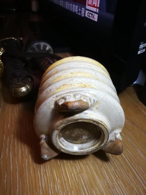 古玩陶瓷鈞釉旋紋爐拍賣，當前價格6500元