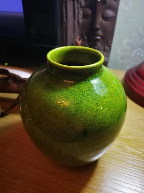 古玩陶瓷鈞釉旋紋爐拍賣，當前價格6500元