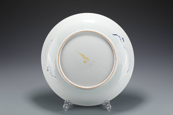 古玩陶瓷青花盤拍賣，當前價格1080元