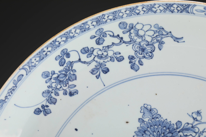 古玩陶瓷青花盤拍賣，當前價格1080元