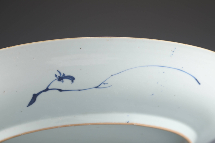 古玩陶瓷青花盤拍賣，當前價格1080元